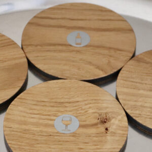 Untersetzer aus Holz