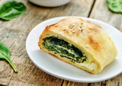 Spinatstrudel
