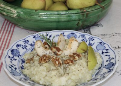 Risotto mit Birne und Taleggio