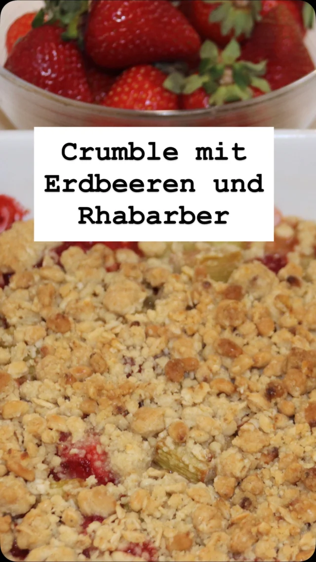 Ein tolles Dessert mit Rhabarber! Bis 24.06 kann mann ihn noch essen, dann entwickelt sich zuviel Oxalsäure.
Link zum YouTube Video gibt’s in der Bio.
#rhabarber #crumble #dessertmitrhabarber #warmernachtisch #warmesdessert #